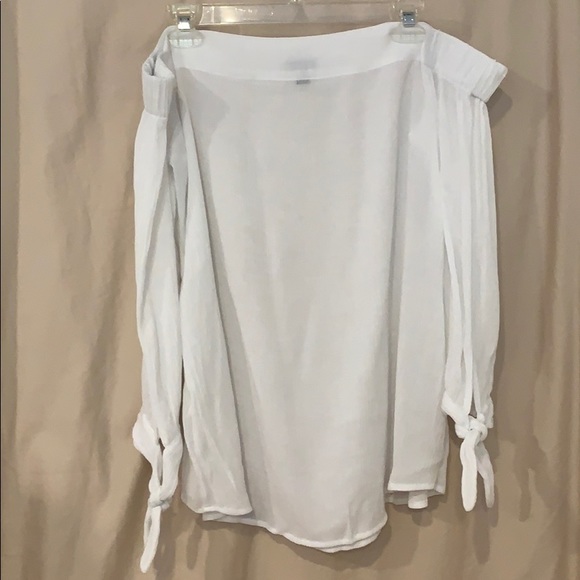 Ann Taylor Tops - ann taylor white off the shoulder